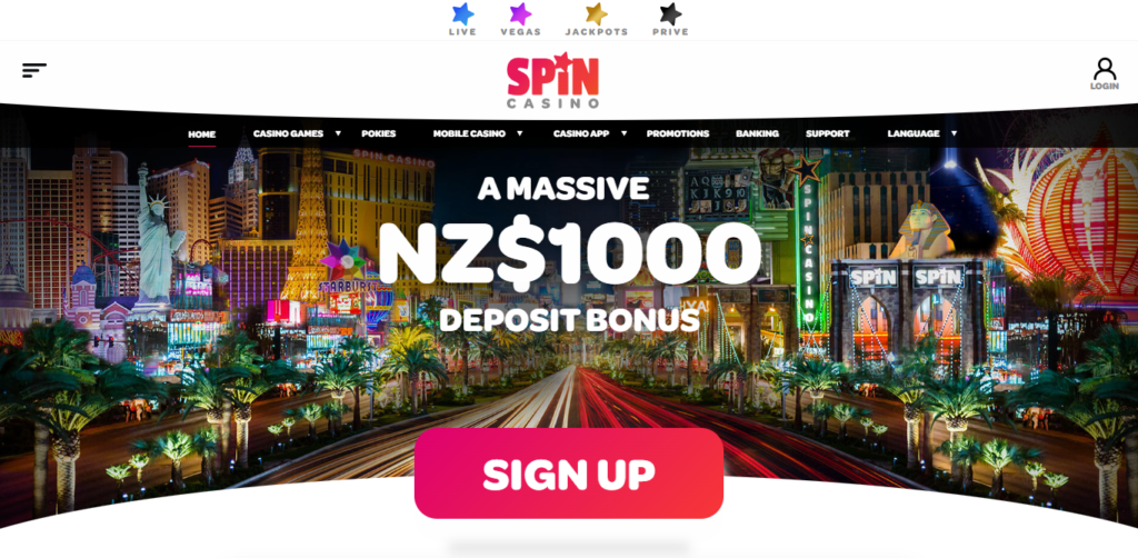 Spin microgaming online casino