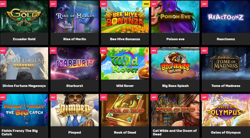 Hyper casino slots