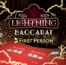 Lightning Baccarat Live